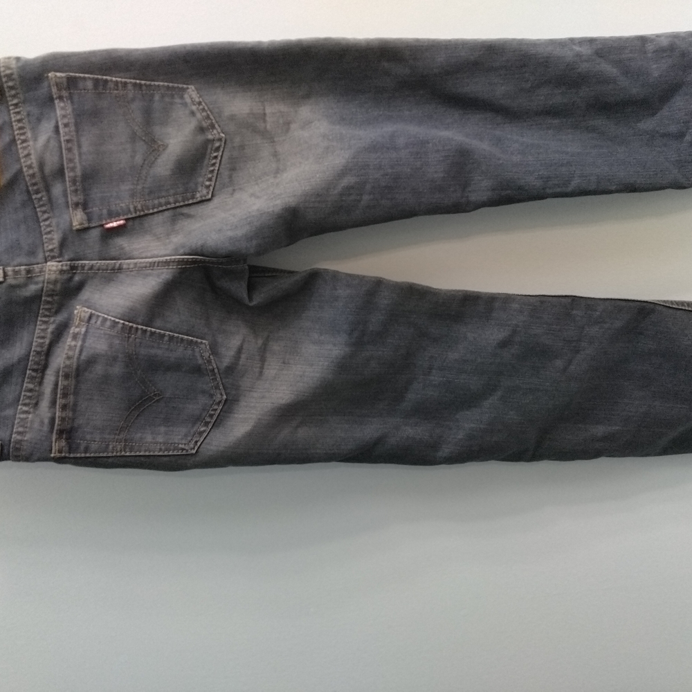 NWT Levi's 505 Blue Straight Jeans Classic Style Size 25 Waist And 25 Length - Picture 5 of 5